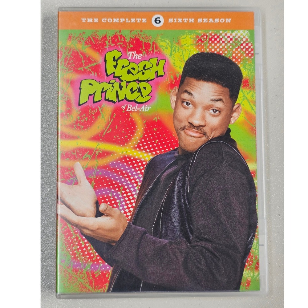 The Fresh Prince of Bel-Air The Complete Sixth Season 6 DVD 3-Disc Will Smith